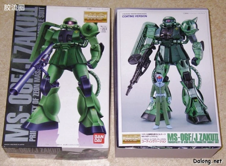 MG 彩色电镀版 MS-06F/J 扎古Ⅱ 彩色电镀版 - 图片